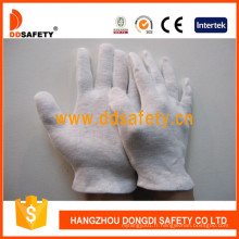 Gants de travail en coton 100% blanchi ou interlock Dch102